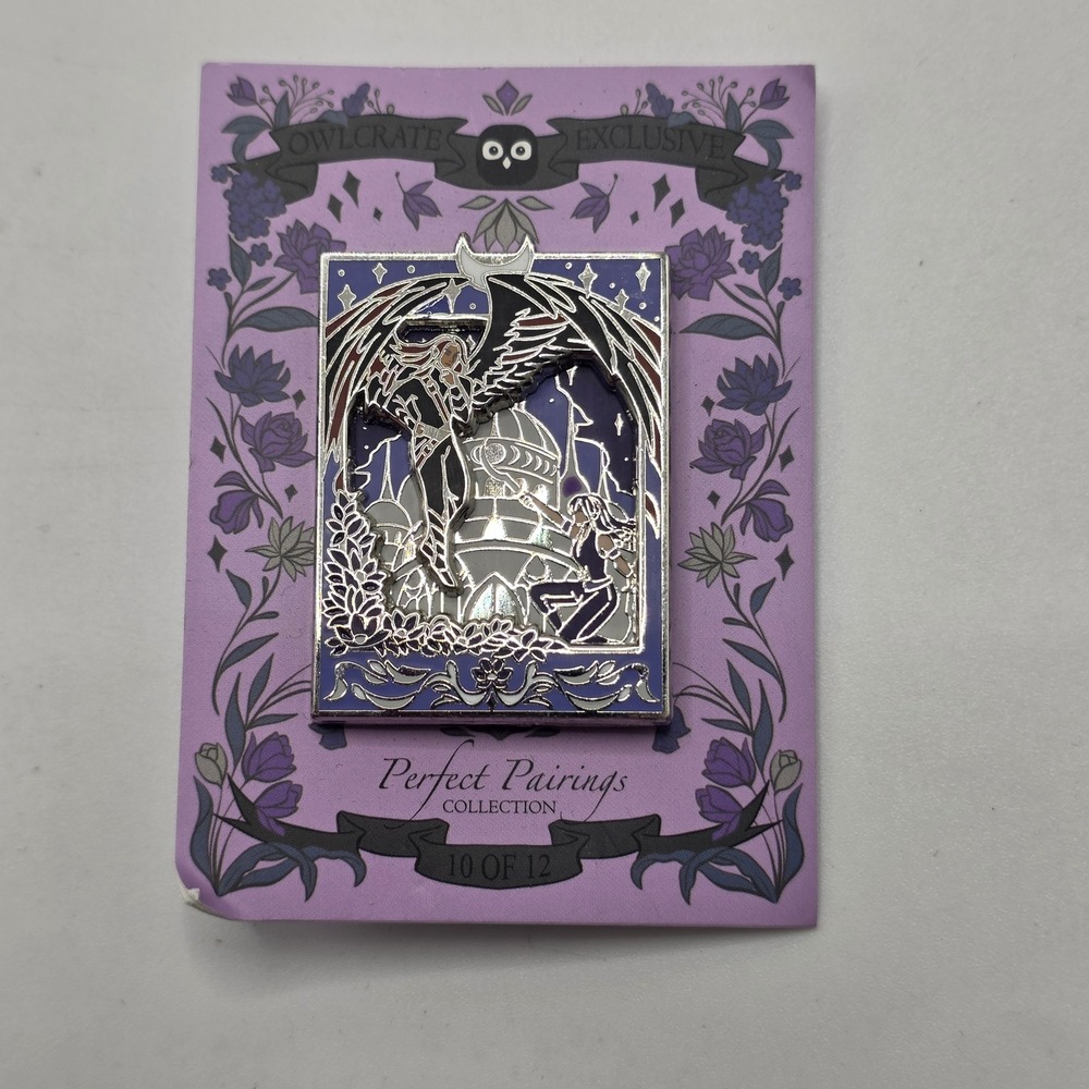 OwlCrate Serpent and the Wings of Night Pin Oraya Raihn Sliding Perfect Pairings